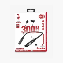 Wireless Neckband Bluetooth 5.3 with 300H Playback & Deep Bass - Headphone/Airbuds | Shopizino